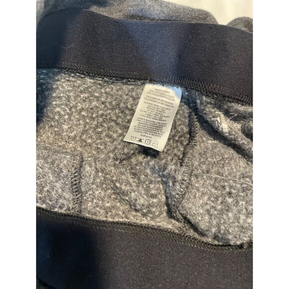 Womens Small Calvin Klein Gray Fleece Jogger Knee Length Sweats Logo - Picture 6 of 11